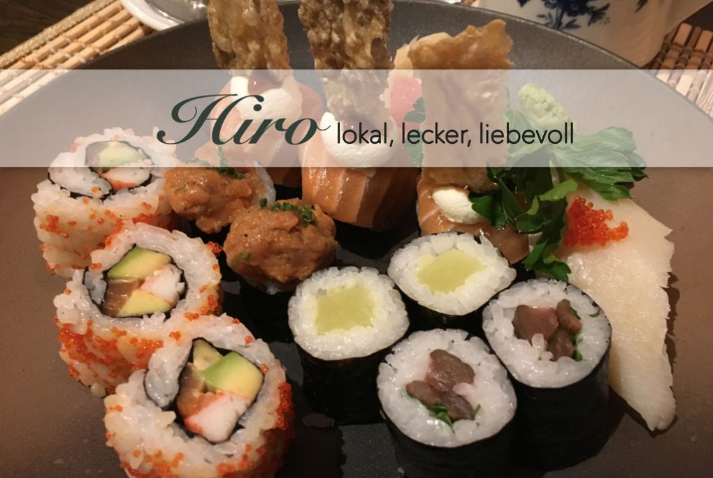 Hiro Buxheim. Sushi Menue. Japanisch essen in Bayern.