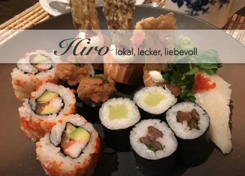 Hiro Buxheim. Sushi Menue. Japanisch essen in Bayern.