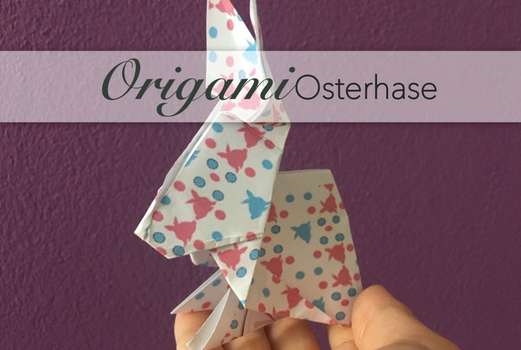 Origamihase, basteln, diy, origami, pattern