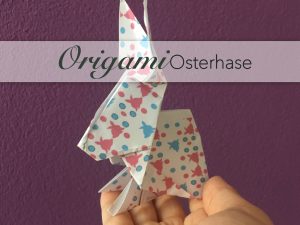 Origamihase, basteln, diy, origami, pattern