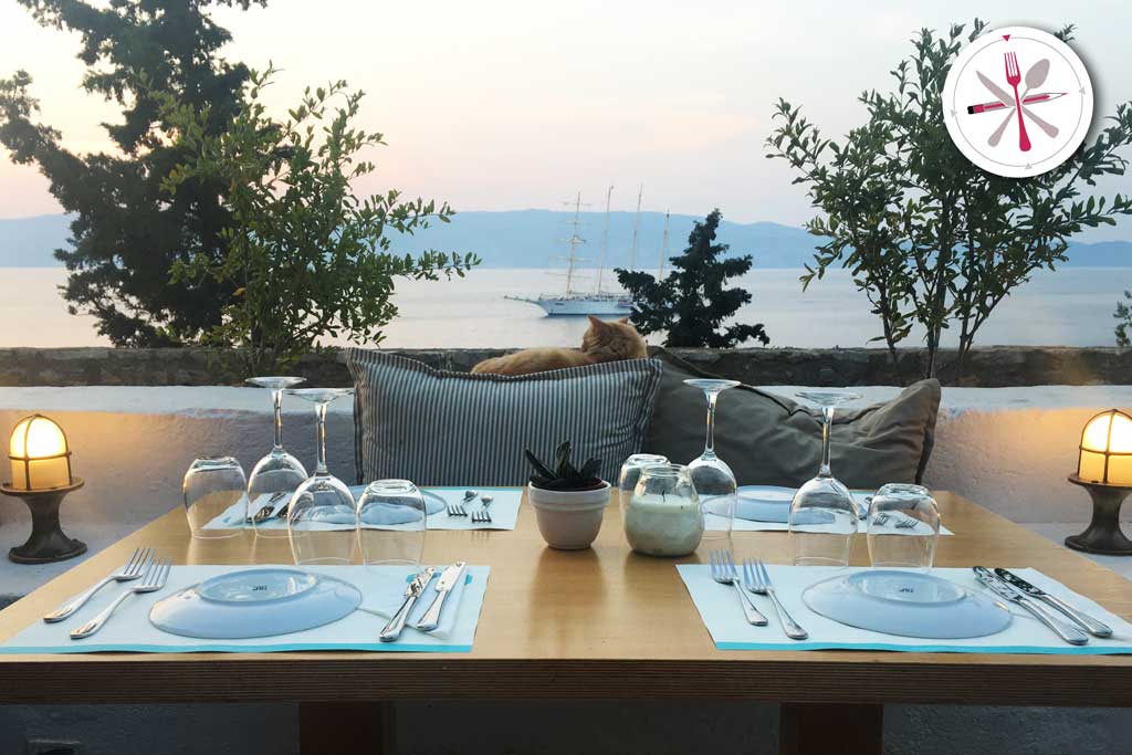 Hydra Island Greece Techne Restaurant Fusion
