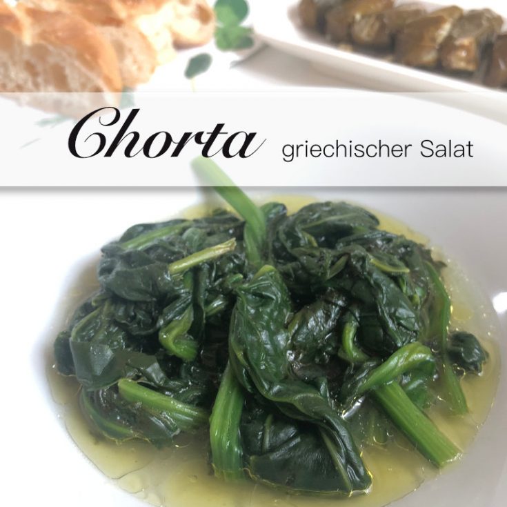 Griechischer Chorta Salat - Mrsemilyshore
