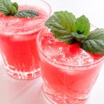 Alkoholfreie Gin als Watermelon Gin Tonic